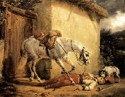 Claude-joseph Vernet The Wounded Trumpeter painting